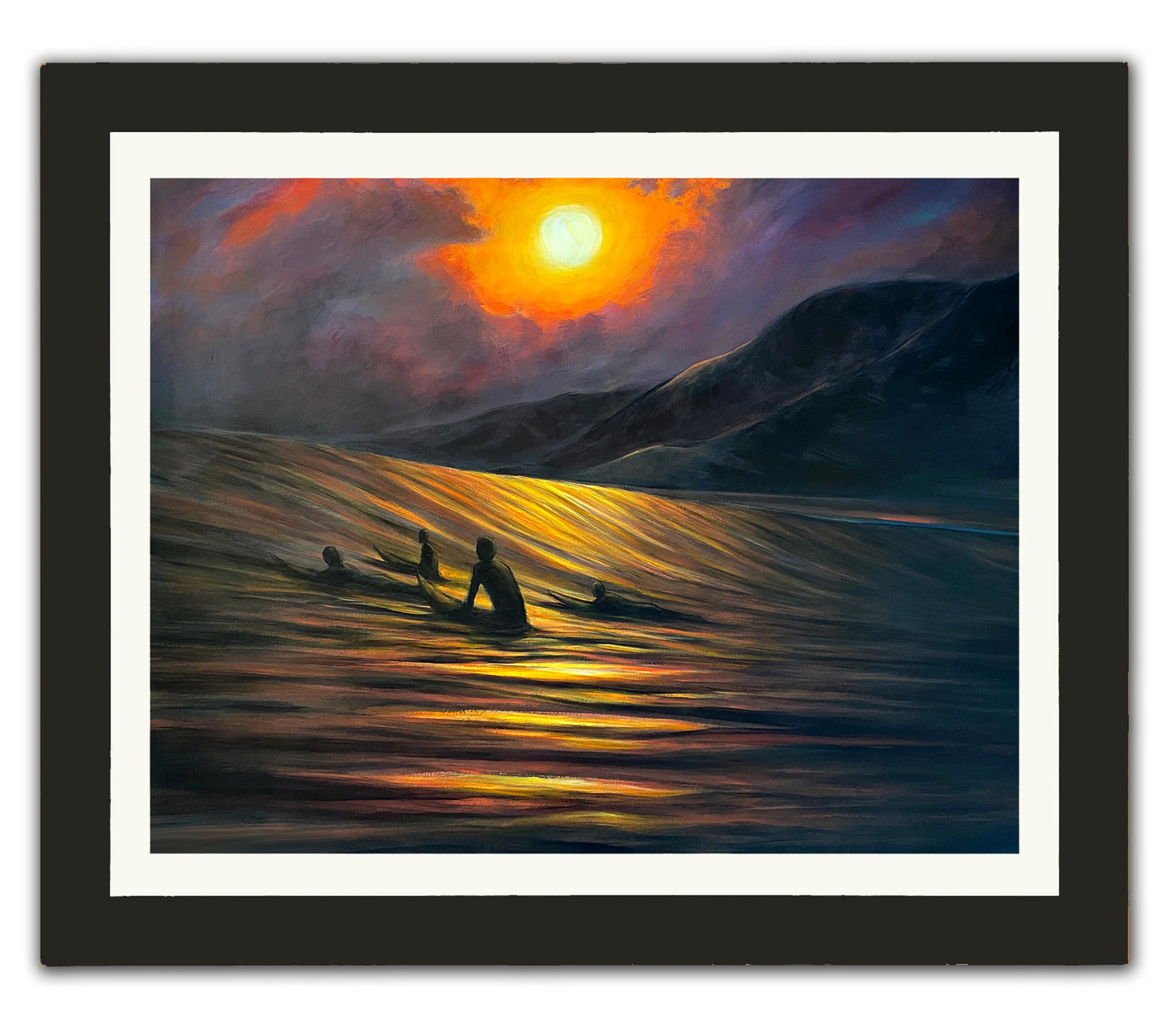 PRE-RELEASE OFFER- "SUNSET SURFERS 2021" Special Limited Edition Lithograph