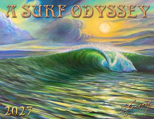 PRESALE SPECIAL--2027 A SURF ODYSSEY calendar