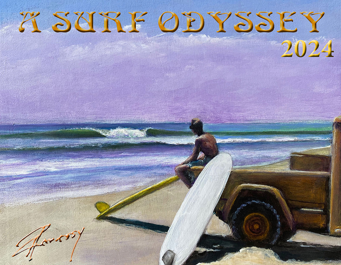 2024 A SURF ODYSSEY calendar